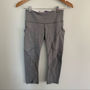 Lululemon Power Vinyasa Floral Mesh Crop leggings